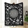 Venta Caliente de Amazon Manta de Franela Polar Hecha a Mano Creativa para Colorear DIY Suave Agradable a la Piel Manta para Siesta de Aire Acondicionado