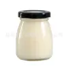 Venta al por mayor de fabricante Botellas de vidrio Vasos para pudín y yogur Botellas para miel con tapas Frascos sellados para nido de pájaro Botellas para sub-embotellado Resistentes a altas temperaturas