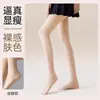Medias efecto nude para mujer, estilo fino de primavera y otoño, color piel natural de otoño e invierno, medias negras adelgazantes, leggings de longitud completa