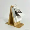 Suministros del Fabricante Soporte Vertical para Calendario, Soporte Metálico para Calendario, Soporte Negro para Calendario, Soporte para Calendario de Hojas Sueltas con Anillas D