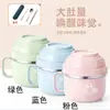 Taza de acero inoxidable para comida rápida con tapa tazón grande para fideos instantáneos tazón para dormitorio estudiantil juego de palillos lonchera para adultos lonchera térmica