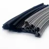 Tira de vedação de silicone resistente a altas temperaturas para forno a vapor e forno, tira de vedação em forma de I com ventosa a vácuo, tira anti-colisão para porta de carro, tira protetora