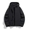 Chaqueta para Hombre para Primavera y Otoño 2025, Nuevo Estilo Otoño, Cuello Alto, Delgada, Holgada, Top Casual, Chaqueta para Hombre