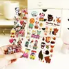 Pegatinas para Niños con Diseños de Animales Pequeños, Lindas Pegatinas de Burbujas Estéreo 3D, Pegatinas de Recompensa para Bebés, Niños y Niñas