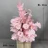 Nuevos Arreglos Florales de Piso para Decoración de Bodas, Arte Floral para Bodas, Arreglos Florales para Escenario en T, Arreglos Florales de Bienvenida para Hoteles