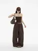 Camisole Estilo Hot Girl com uma Camisole Curta Sexy e Fashionável de Corte Justo Estilo Francês por Baixo