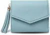 Billetera Pequeña Portátil Estilo Borla Simple, Tarjetero Estilo Fresco y Femenino, Bolso de Mano para Viajero para Guardar Monedas y Tarjetas