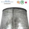 Fornecimento transfronteiriço Amazon alta temporada balde de metal feriado metal decorativo metal vaso de flores de Natal
