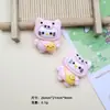 Acessórios de Resina DIY Desenho Animado Hello Kitty Cola de Chantilly Grampo de Cabelo Elástico de Cabelo Capa de Celular Fivela de Sapato Pingente Acessórios de Joias