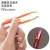 Pinza para Cejas con Luz LED, Pinza para Cejas, Pinza para Pestañas, Pinza de Belleza, Pinzas para Recortar Cejas, Pinza Depiladora de Cejas