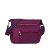 Bolsa Transversal Feminina Leve para Sair Bolsa de Ombro Verão Nova Moda Grande Capacidade Bolsa Feminina Tendência Bolsa de Tecido de Nylon Estampado