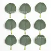Folha de Maçã Artificial Nova Folha de Eucalipto Peça Única Acessório de Decoração para Grampo de Cabelo Arranjo Floral Chapéu de Formatura