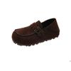 Zapatos Birkenstock de Piel Suave de Cobertura Total para Mujer, Nuevo Estilo Otoño e Invierno 2026, Mocasines sin Cordones de Suela Gruesa, Zapatos Cómodos con Aumento Oculto de Altura