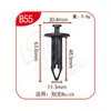 Clips de Fijación Rápida Universal Xinyida para Parachoques Delantero y Trasero, Guardabarros y Maletero de Coche