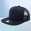 Sombrilla Exterior y Sombrero de Protección Solar para Hombres, Gorra de Béisbol Casual para Mujeres, Sombrero de Malla de Ala Plana de Verano, Bordado e Impresión de Logotipo Personalizado