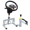 Autoescola simulador de direção ensinando direção de carro volante Matéria 2 volante máquina de treinamento de carteira de motorista assistente de motorista
