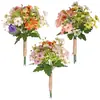 Lenguaje de Estrella de Primavera Ramo de Flores Pequeñas Temporada de Bodas Ramo de Mano de la Novia Regalo de Año Nuevo Ramo de Mano Arreglo Floral Decoración