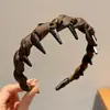 Diadema de corona alta para mujer, nuevo modelo 2026, diadema para el cabello de mujer para uso diario, diadema para lavarse la cara, accesorio para el cabello antideslizante