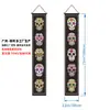 Pareados del Día de Muertos Mexicano 2026 Festival Transfronterizo de Amazon Bandera de Fiesta Decoración Pareados de Halloween