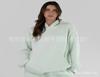 Suéter con capucha de color sólido de moda europea y americana nuevo transfronterizo directo de fábrica, casual, comodín, moda americana para hombres y mujeres