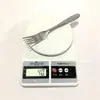 Cuchara Simple de Acero Inoxidable con Mango Liso para Uso Doméstico, Cuchara de Mesa Metálica para Restaurantes Occidentales, Vajilla Diaria, Cuchillo, Tenedor, Cuchara, Venta al por Mayor por Unidad