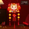 Decoração de Ano Novo Chinês 2026 Ano do Cavalo Enfeites Pendentes Atividade de Dia de Ano Novo para Crianças Kit de Materiais DIY Personagem de Bênção Cartoon Decorações Pendentes