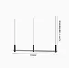 Tienda de Ropa Colgador Colgante de Acero Inoxidable Plateado Cepillado Exhibidor de Ropa Colgador de Cable de Acero para Ventana Perchero