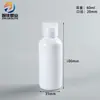 Botella de Plástico de 60ml con Tapa Flip-Top 10-120ml Botella Vacía Pe Fabricante Stock Listo Embotellado de Prueba para Loción Botella con Tapa de Mariposa
