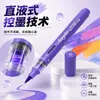 Set de rotuladores acrílicos de punta suave, líquido directo transfronterizo, de colores, secado rápido y no traspasa, específicamente para estudiantes de arte