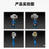 Válvula de Mariposa Eléctrica D971X-16Q Tipo Wafer Válvula de Agua PTFE Acero Inoxidable Hierro Dúctil Reguladora DN80100150
