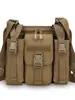 Bolso Cruzado Táctico para Hombre, Bolso de Hombro Grande de Múltiples Bolsillos para Exteriores, Mochila Multifuncional para Hombre de Trabajo y Deportes