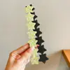 Faixa de cabelo de tricô floral com velcro para mulheres, presilha de franja floral doce, faixa de cabelo para arrumar o cabelo, acessório de cabelo estilo pastoral francês