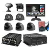 Gravador de vídeo em rede para carro com 8 vias, cartão SD duplo, disco rígido AHD HD 1080p, vídeo 4G, conjunto de rede GPS