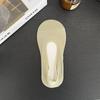 Calcetines Invisibles de Algodón Puro para Mujer, Antideslizantes, Delgados, de Corte Bajo, Transpirables para Verano, Calcetines de un Solo Zapato con Silicona Antideslizante