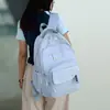 Mochila Casual de Color Sólido Fresca y Elegante para Tutoría 2026 Nueva de Gran Capacidad Bolsa para Computadora Moda Coreana