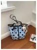 Bolso de gran capacidad para mujer, nuevo bolso versátil de lunares 2026, bolso casual de moda para el día a día, bolso de hombro y para llevar debajo del brazo