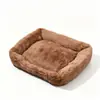 Casa de cachorro inverno quente espessada pelúcia quatro estações universal casa de gato cama de pet tapete para cachorro pequeno fabricante atacado produtos em estoque