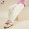 Calça Infantil Hellokitty para Meninas 2026 Nova Primavera para Bebês e Crianças Maiores Calça de Moletom e Calça Esportiva para Uso Externo