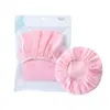 Gorro de Ducha Lamela Impermeable y Transpirable de Doble Capa, Gorro de Ducha Eva Espesado para Adultos, Cubierta Anti-Humo de Aceite al por Mayor C0822