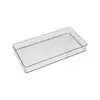 Divisórias de Gaveta Caixa de Armazenamento Embutida Mesa Papelaria Acrílico Transparente Organizador de Desordem para Cosméticos de Mesa Caixa de Armazenamento