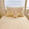 Nueva funda de almohada de algodón lavable súper suave estilo ins para dormitorio de estudiante de invierno un par de 48 cm * 74 cm funda de almohada para el hogar comodidad