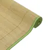 Tapete de resfriamento de verão tapete de bambu cama de 1,2m camada superior verde estudante solteiro dormitório 0,9 metro beliche tapete doméstico dupla face