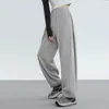 Pantalones Deportivos Jogger de Calle Estilo Americano para Mujer, Nuevo Estilo Primavera, Corte Holgado, Pantalones Deportivos Jogger Adelgazantes, Pantalones Casuales Harem de Pierna Recta