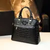 Nova Bolsa Feminina de Couro de Crocodilo 2026, Nova Bolsa de Ombro Transversal Grande Capacidade da Moda, Bolsa de Mão Versátil Tendência
