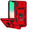Funda Protectora Estilo Europeo y Americano para iPhone XS Max, Dos en Uno Venta al por Mayor Transfronteriza Funda Láser de Cobertura Total