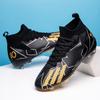 2023 novos sapatos de futebol Falcon high-top quebrado unha longa treino profissional tênis respirável moda popular sapatos de futebol