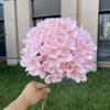 Grupo de flores de cristal de simulación rosa decoración de auditorio de bodas camino de flores en el techo flor guía venta al por mayor