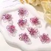 Hada Dulce Reductor de Edad Tejido a Mano Cuentas Coloridas Flores DIY Versátil Pendientes Pendientes Anillos Pasador Accesorios