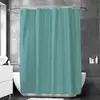 Cortina de ducha PEVA beige, engrosada e impermeable, cortina divisoria de baño, stock de fábrica, no requiere taladro, viene con ganchos, suministro transfronterizo