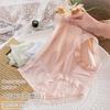 Ropa interior de encaje y malla para mujer suave glutinosa sin costuras jacquard lunares transpirable entrepierna de algodón cintura media-alta calzones de lujo ligero para mujer